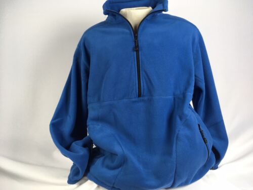 Blue Devon & Jones Wintercept Fleece Quarter-Zip Jacket