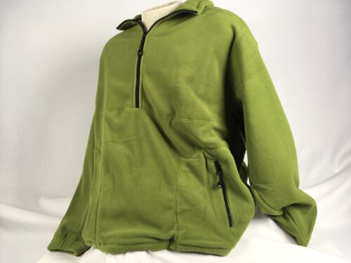 Green Devon & Jones Wintercept Fleece Quarter-Zip Jacket L-XXL