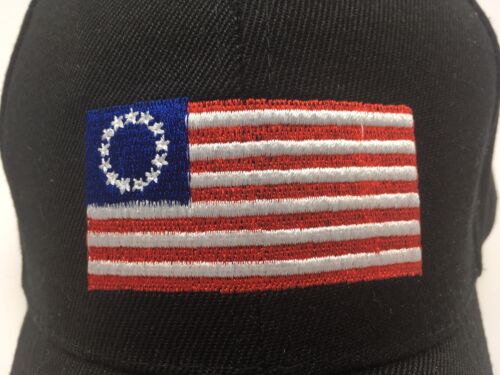 Black Betsy Ross Flag Hat