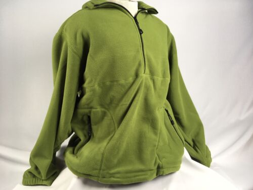 Green Devon & Jones Wintercept Fleece Quarter-Zip Jacket L-XXL
