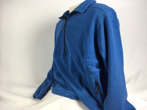 Blue Devon & Jones Wintercept Fleece Quarter-Zip Jacket