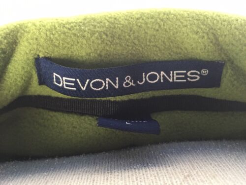 Green Devon & Jones Wintercept Fleece Quarter-Zip Jacket L-XXL