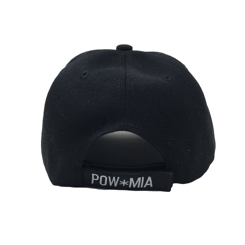 Black POW-MIA You Are Not Forgotten Baseball Hat