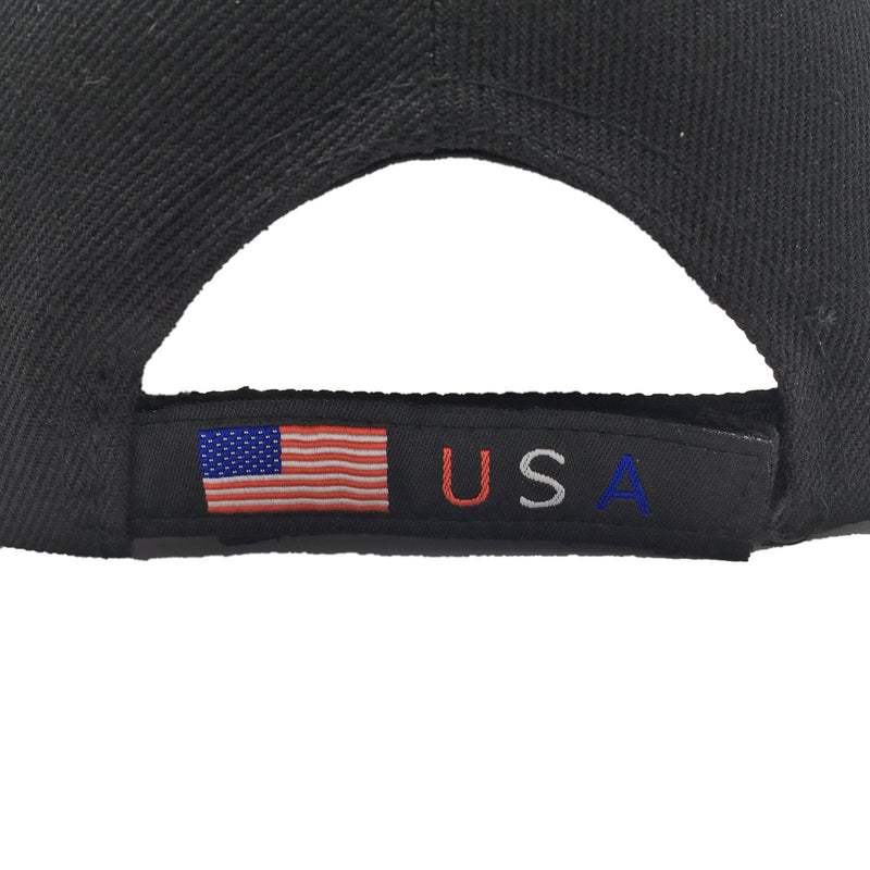 We Don't Dial 911 Baseball Hat Black