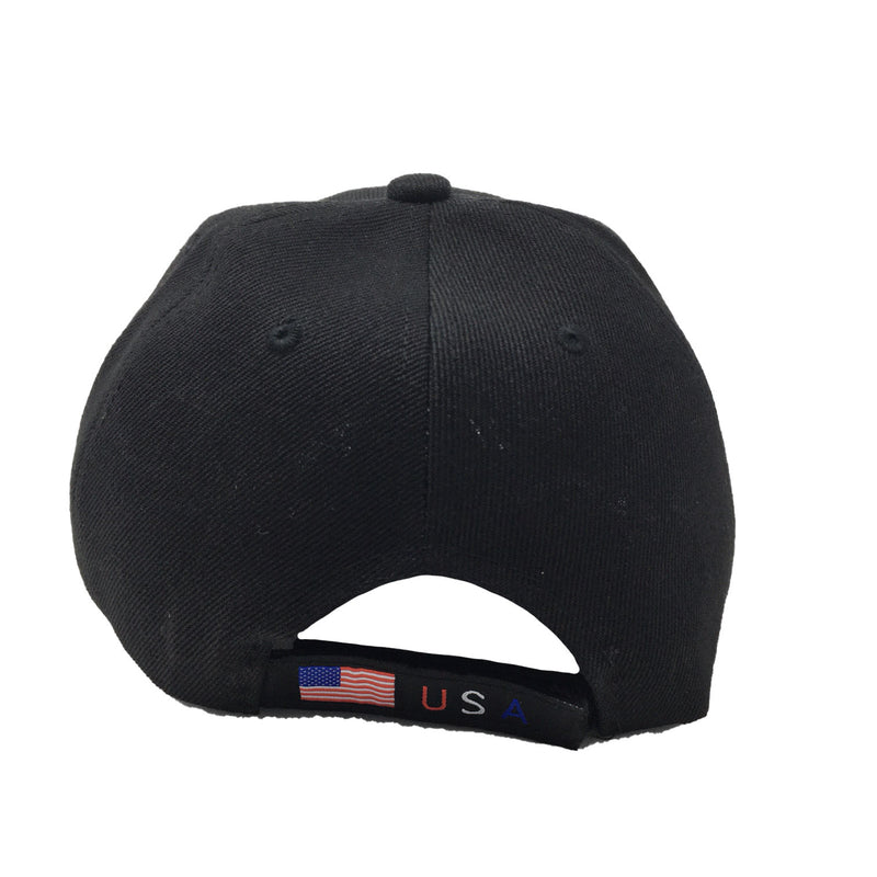 We Don't Dial 911 Baseball Hat Black