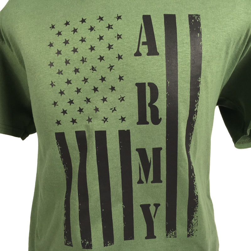 US Army Military Green Flag T-Shirt