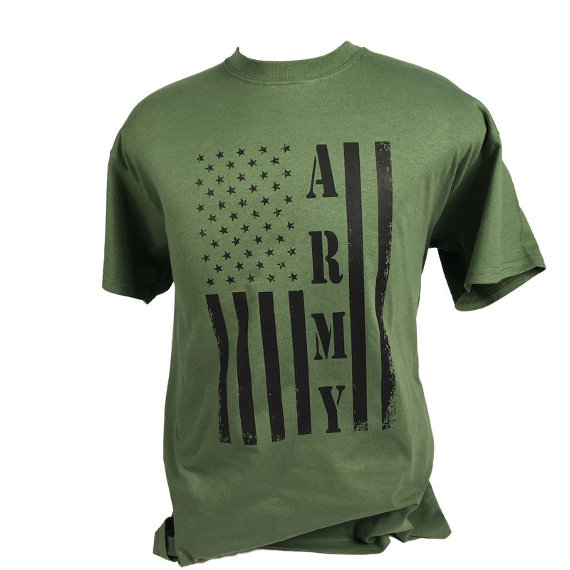 US Army Military Green Flag T-Shirt
