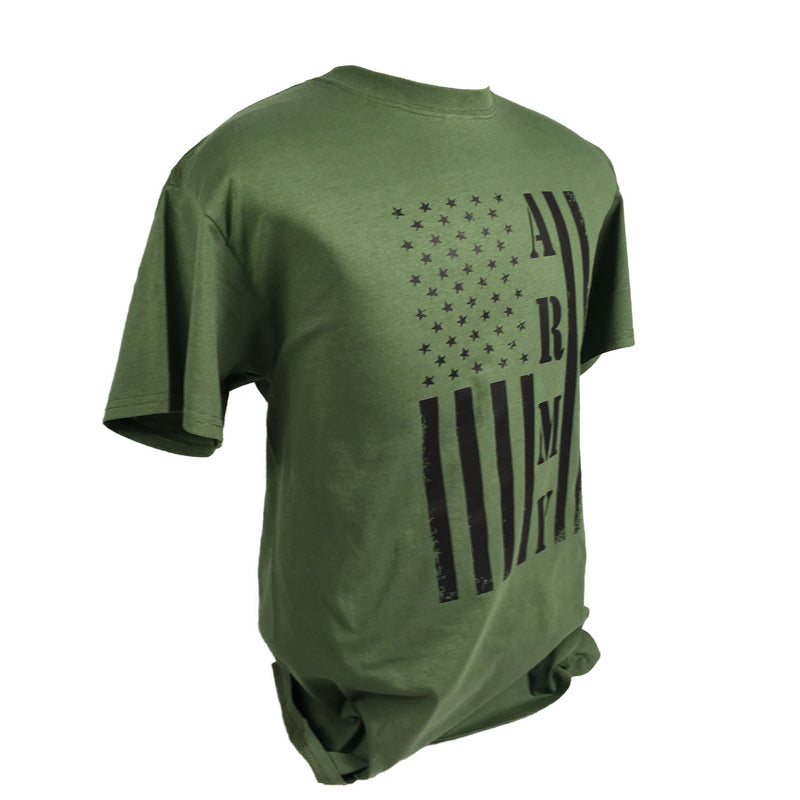 US Army Military Green Flag T-Shirt