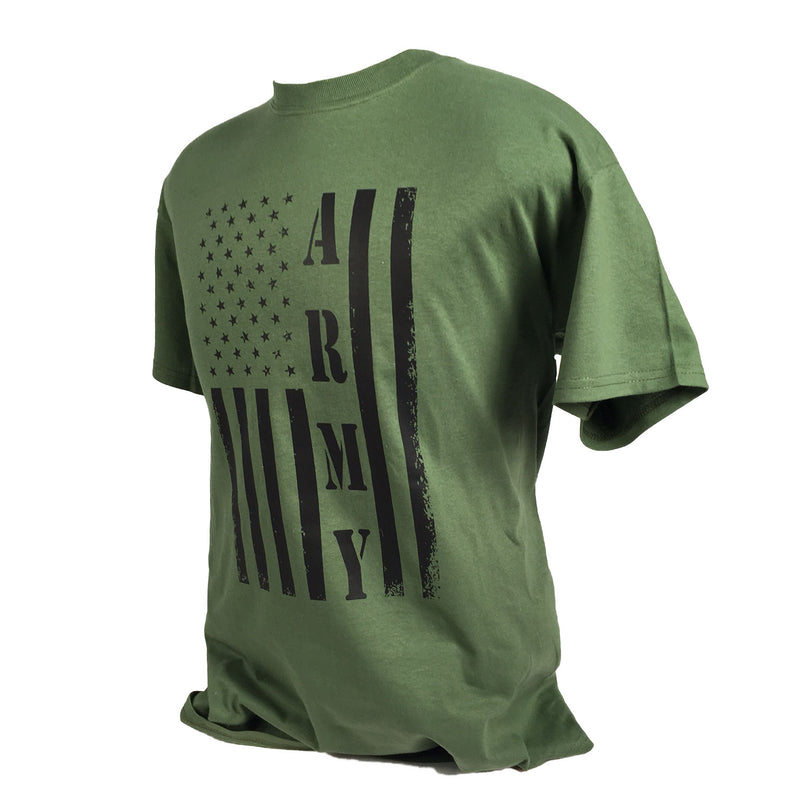 US Army Military Green Flag T-Shirt