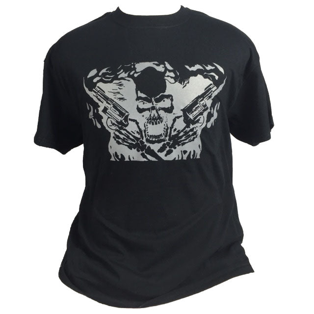 Black Smoking Guns 2nd Amendment T-Shirt